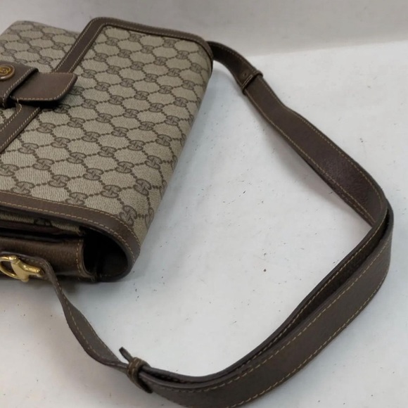 Auth GUCCI Vintage OPHIDA Supreme Monogram canvas adjustable length shoulder Bag - Picture 4 of 11